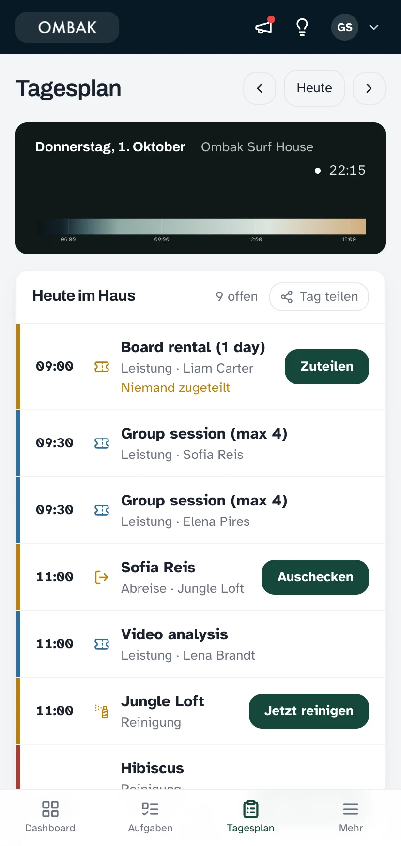Coaching & Sessions
