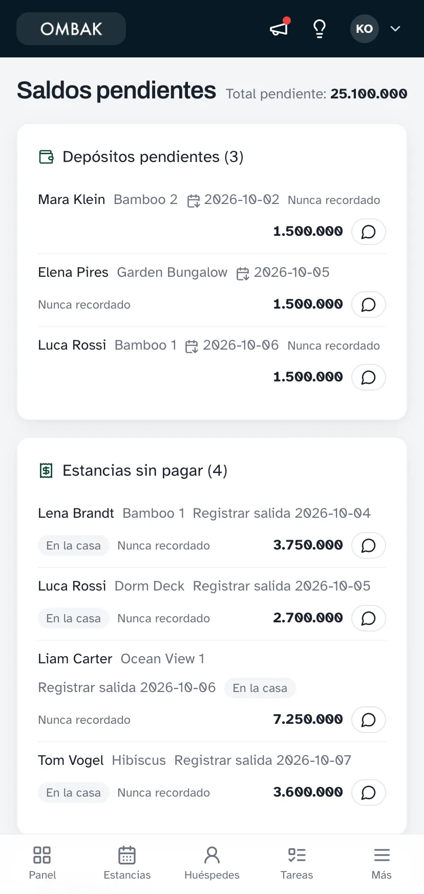 Dinero y recibos