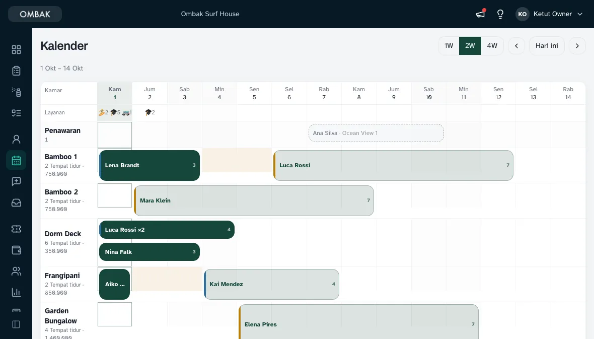 Kalender okupansi